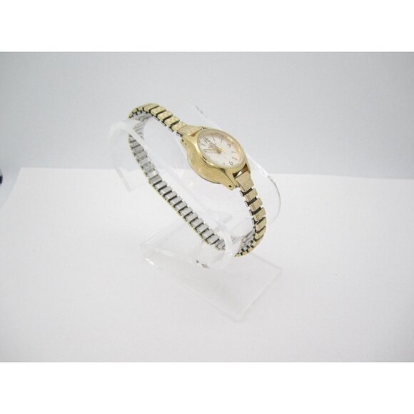 Women Bulova Hand Wind Mechanical Analog 24mm Dial Causal Round Watch (F855) - Picture 4 of 10